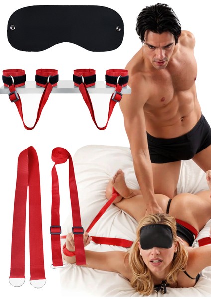 Sofya Passion Fantazi Sex Shop Yatak Kelepçe Çiftlere Özel Maske Cinsel Oyuncak Aletleri Gerçek BDSM Seti