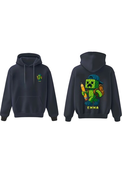 Pixel Macerası Oversize Hoodie