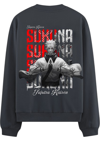 Ryomen Sukuna | Yüce Lanet Oversize Sweatshirt