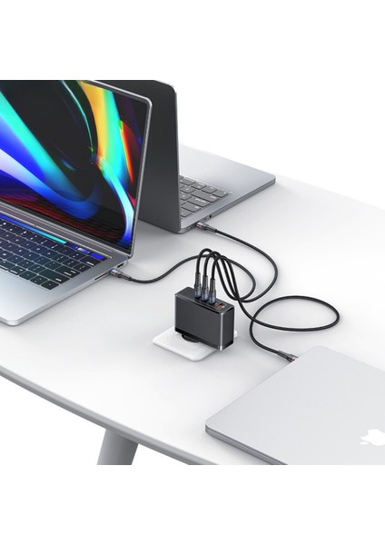 140W Gan Hızlı Şarj Adaptörü, Süper Hızlı Şarj Cihazı, 3x Type-C Girişi, 1x USB Girişi, Güçlü Performans, Şarj Başlığı, Aşırı Gerilim, Kısa Devre, Isınma ve Akım Koruması indirimleri