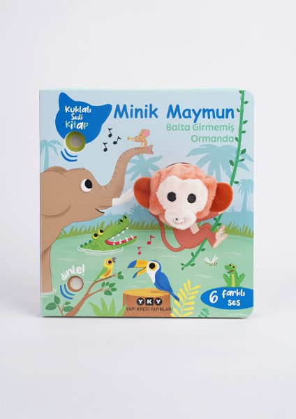 Minik Maymun Balta Girmemiş Ormanda (Kuklalı Sesli Kitap) - Emilie Collet fiyatları