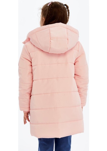 Kapüşonlu Kışlık Ponpon Detaylı Kız Çocuk Kaban 51354 indirimleri