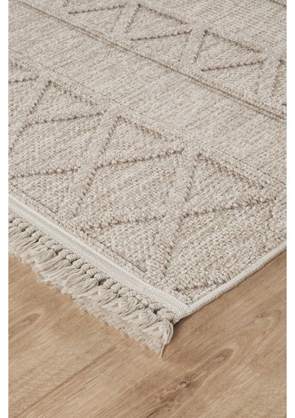 Naturel Bukleli Yumuşak Dokulu Iskandinav Dokuma Halı modelleri