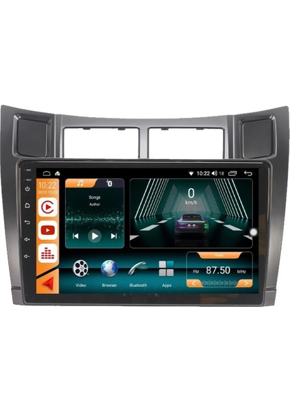 Toyota Yaris 2005/2012 Androidauto/carplay Multimedya