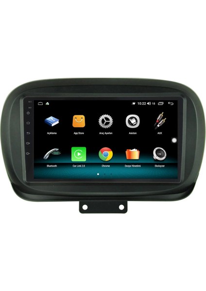 Fiat 500 x 2018/2019 Androidauto/carplay Multimedya