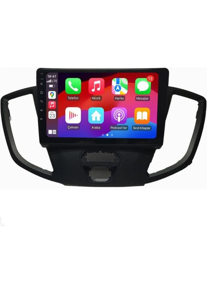 Ford Transit Custom 2014/2017 Androidauto/carplay Multimedya