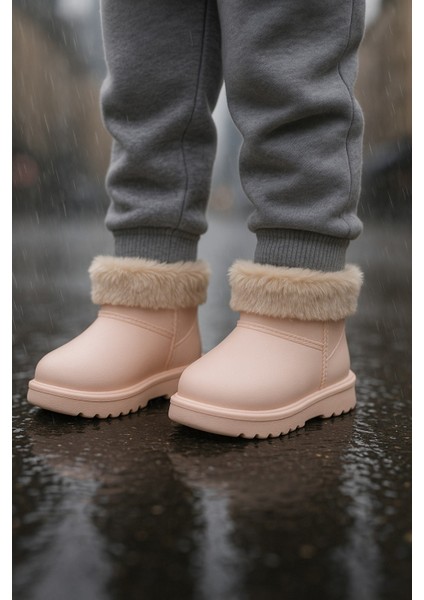 Su Geçirmez Içi Kürklü Kız Çocuk Eva Yağmur Kar Botu fiyatları