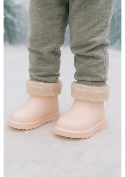 Su Geçirmez Içi Kürklü Kız Çocuk Eva Yağmur Kar Botu modelleri