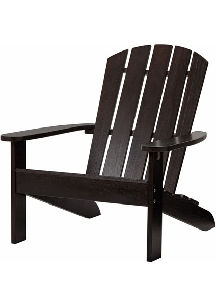 Klöven Şezlong Koyu Kahve Mindersiz