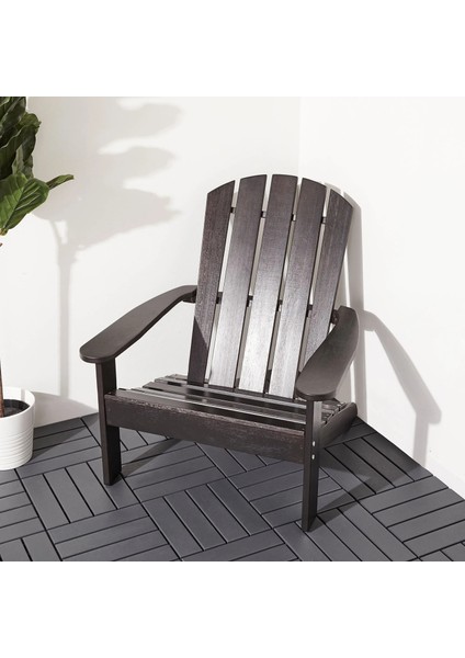 Klöven Şezlong Koyu Kahve Mindersiz modelleri