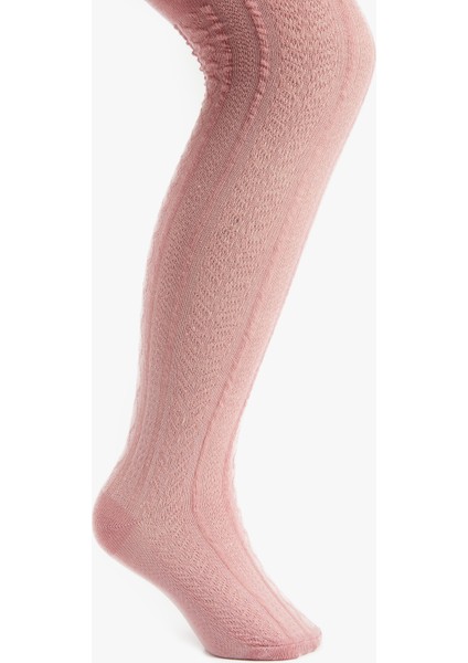 Dokulu Külotlu Çorap