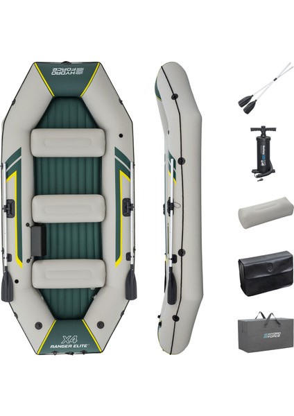 65157 Hydro-Force Ranger Elite 4 Kişilik Şişme Bot 320X148X47CM