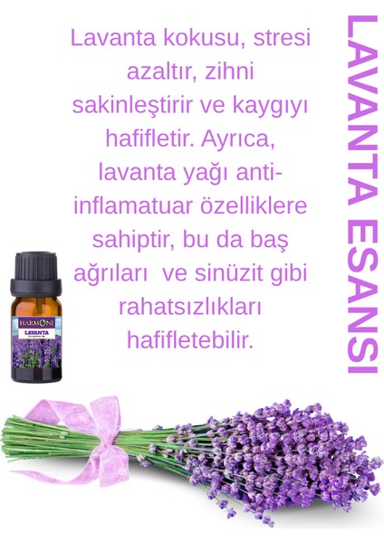 Lavanta Esansiyel Uçucu Koku 10 ml Difüzör Esansı Buhurdanlık Yağı ve Oda Kokusu modelleri