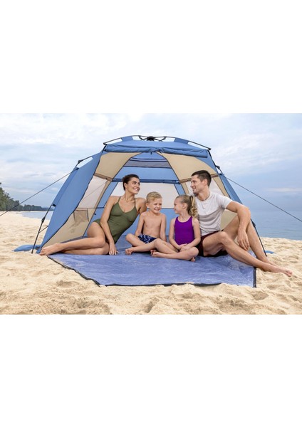 Bestway® Beach Dome™ 68144 4-Kişilik Çadır Swiftclick™ Çabuk Kurulum