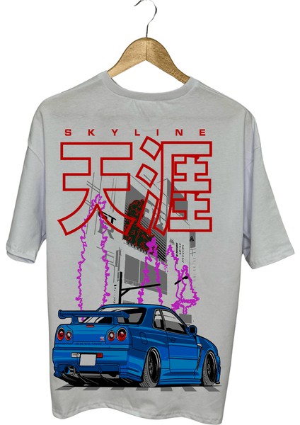 Sklyline Gtr T-Shi̇rt