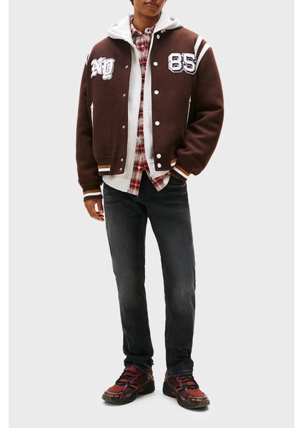 Pamuklu Slim Fit Normal Bel Daralan Paça Jeans Erkek Kot Pantolon DM0DM22455 1bz fiyatları