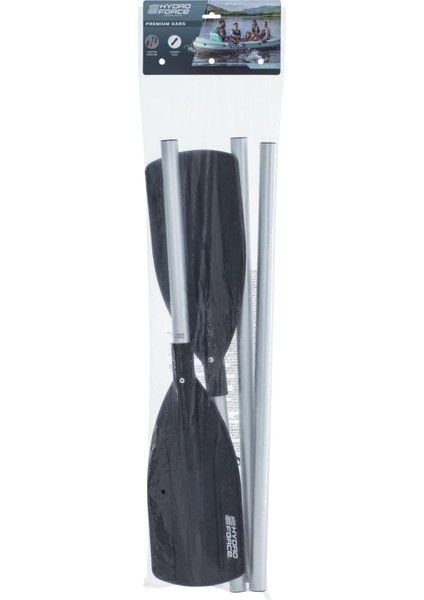 Alüminyum Bot Küreği Dayanıklı PVC Uçlarla 152 cm ve 254 cm Kullanım Seçeneği