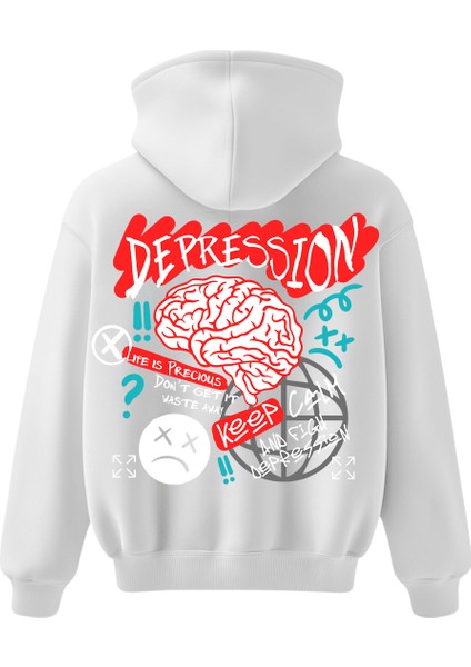 Depresision Oversize Hoodie