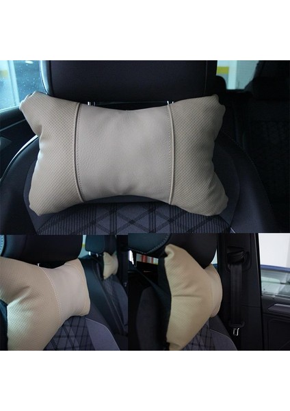 Opel Corsa E Araç Boyun Yastığı 2 Adet Bej Scr