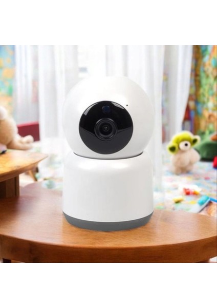 360 Derece Dönebilen Full Hd - 1080P Wi - Fi Akıllı Ip Kamera Bebek Odası, Salon, Güvenlik Kamerası indirimleri