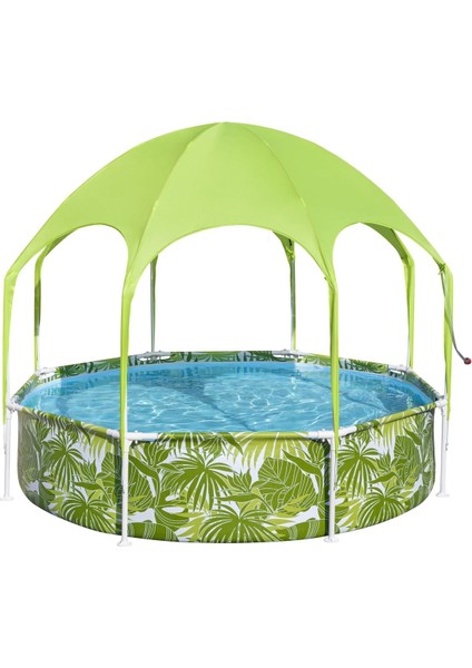 56432 Steel Pro Gölgelikli Oyun Havuzu 2.44M x 51CM