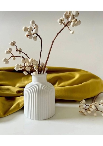 Dekoratif Minimal Pampas Vazo (10 Cm) fiyatları