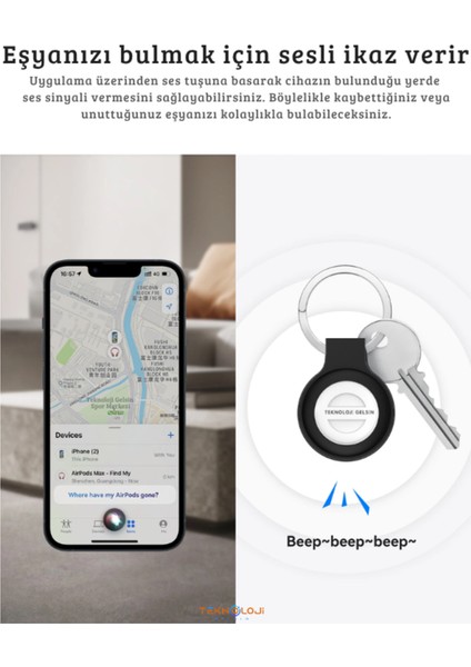 Smart Tag Akıllı Takip Cihazı Android ve Apple Uyumlu 365 Gün Şarj Süreli Gps Anlık Konum Takip fiyatları