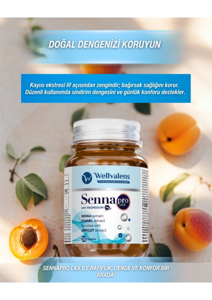 Sennapro Lax – Doğal Sindirim Rahatlığı ve Arınma Desteği (30 Tablet) fırsatları