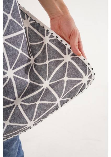 Geometrik Desenli Mutfak Önlüğü modelleri