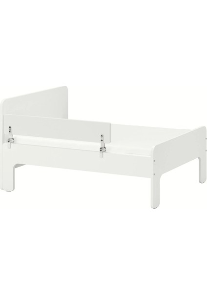 Slakt / Nattapa Tek Kişilik Karyola Beyaz 80 x 200 cm