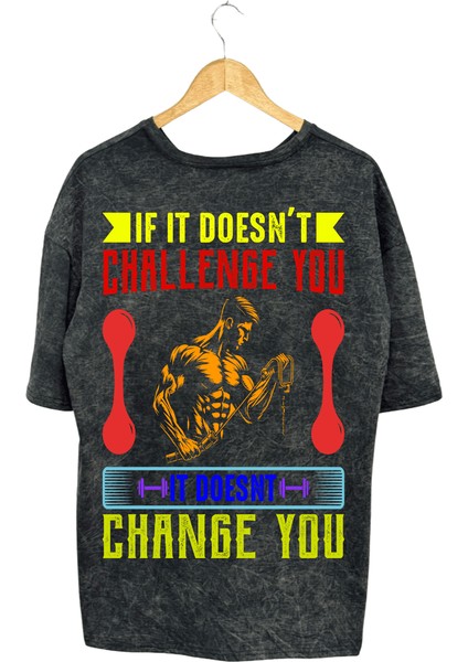 Challenge & Change Fitness Tişört