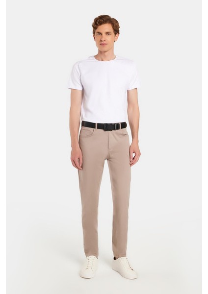 Erkek Regular Fit Rahat Kesim Kanvas taş Pantolon modelleri