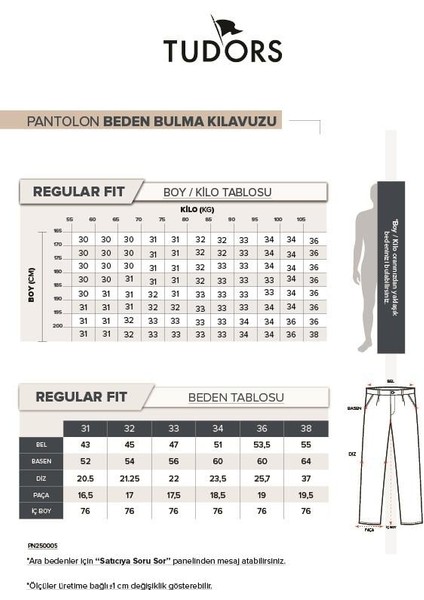 Erkek Regular Fit Rahat Kesim Kanvas taş Pantolon