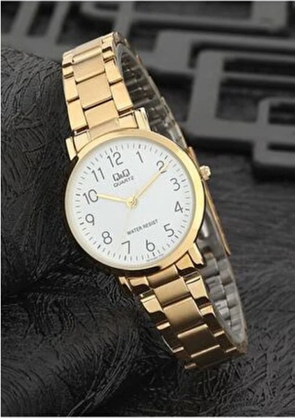 Kadın Kol Saati Suya Dayanıklı 30 mm Sarı Kasa ve Çelik Kordon ile Şık Tasarım fiyatları