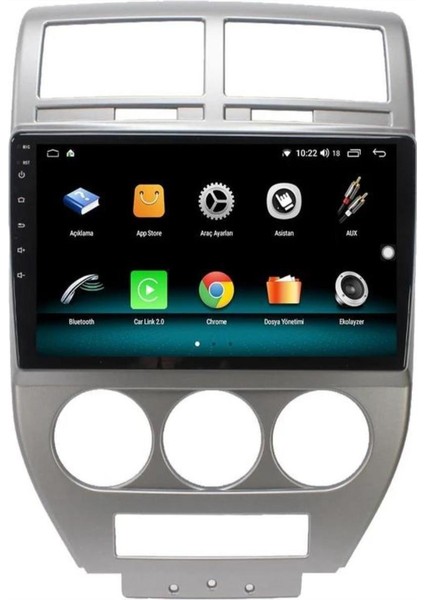 Jeep Compass 2007/2009 Androidauto/carplay Multimedya