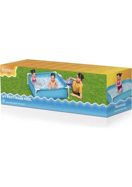 56217 Ilk Havuzum Prefabrik Havuz 1,22 M x 1,22 M x 30,5 cm