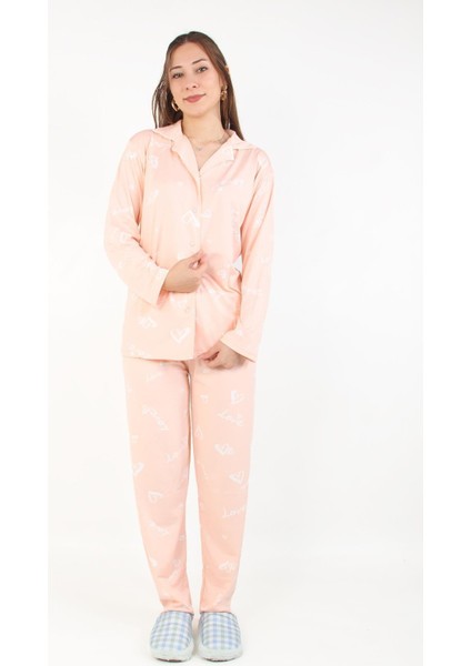 3302 Milan Soft Gömlek Yaka Uzun Kol Uzun Alt Pijama Takımı fiyatları