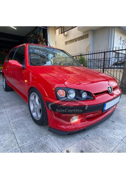 Peugeot 106 1991-2004 Uyumlu Üniversal Laguna Lip Esnek Ön Lip 2 Parça Tampon Altı Dil Karlık Ön Ek modelleri