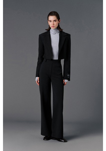 Cep Detaylı Casual Kumaş Pantolon