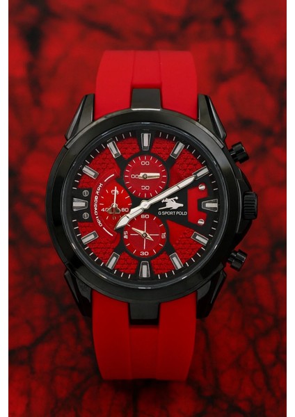 Spor Silikon Kayış Erkek Kol Saati