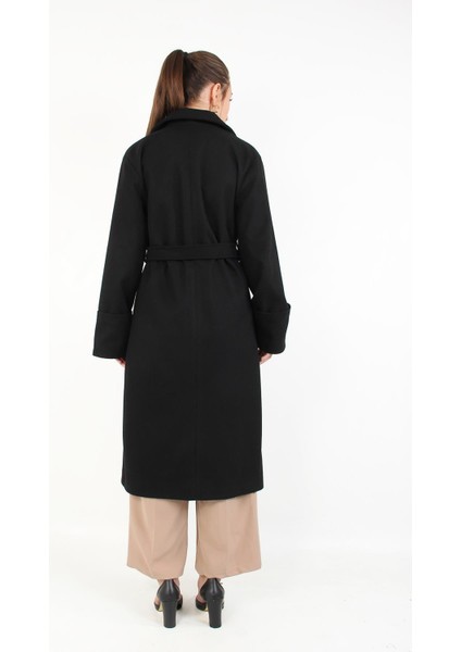 3438 Kruvaze Kaşe Kaban