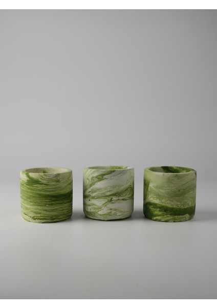 Dekoratif Beton Saksı 3’lü Set - Mini Sukulent ve Kaktüs Saksısı 7x7 cm - Modern Renkli Beton Saksı Seti - Ev ve Ofis Dekorasyonu Için fiyatları