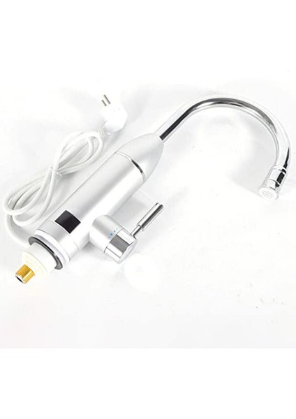 3000 W Küçük Dijital Elektrikli Musluk - Beyaz (Yurt Dışından) fırsatları