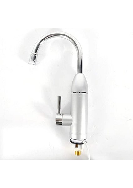 3000 W Küçük Dijital Elektrikli Musluk - Beyaz (Yurt Dışından)