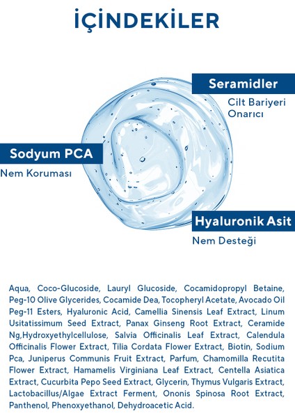 Aydınlatıcı ve Siyah Nokta Karşıtı, Sebum Denleyici Ceramide Etkili Tüm Cilt Tiplerine Uygun Yüz Yıkama Jeli 200 ml