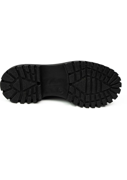 6055 Massima Siyah Kalın Taban Kollej Günlük Kadın Ayakkabı indirimleri