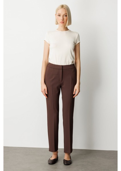 Beli Lastikli Bol Paça Pantolon Kahve 05035 fiyatları