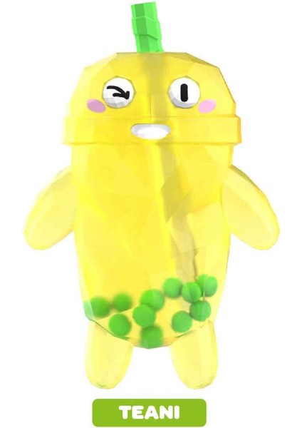 Crystal Bubble Tea Boba Pals Serisi Stretch Figür - Teani fiyatları