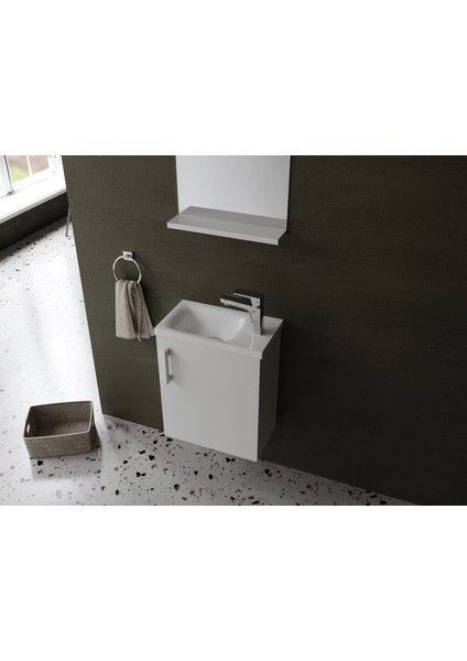 Small 42 Beyaz Banyo Dolabı fiyatları