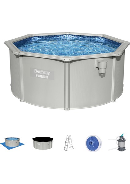 ® 56566 Hydrium™ Çelik Duvarlı Prefabrik Yer Üstü Havuz Seti 3,05M x 1,22 M indirimleri